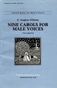 Nine Carols for Male Voices TTBB choral sheet music cover